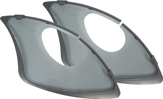 Hesling Jasbeschermer - Elegance - 28 inch - Transparant - Smoke Gloss - Met rem- en slotopeningen van Hesling