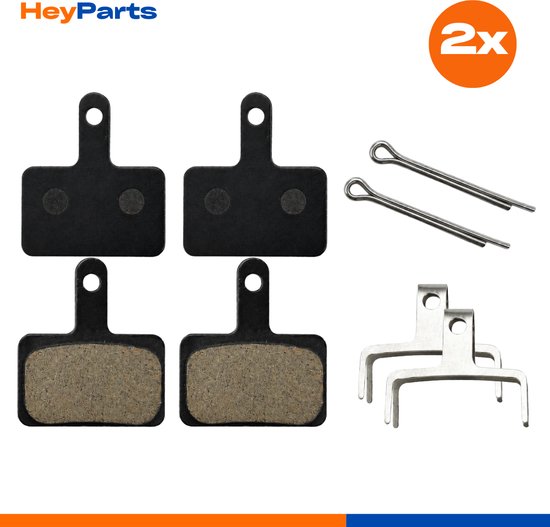 HeyParts 2 Sets Mechanische Fatbike Remblokken - Geschikt voor QMWheel V20, V20 Pro, V30 & Ouxi V8, H9