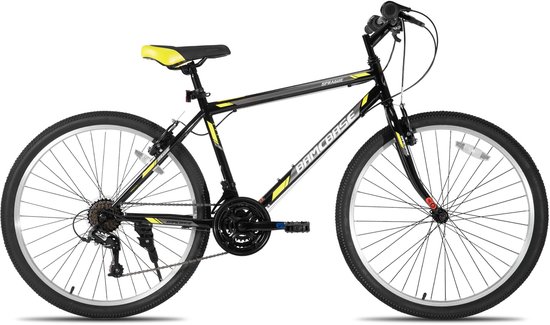HH HILAND Mountainbike - 24 inch - MTB - 18 Versnellingen - High-Carbon Staal - Heren & Dames van Merkloos