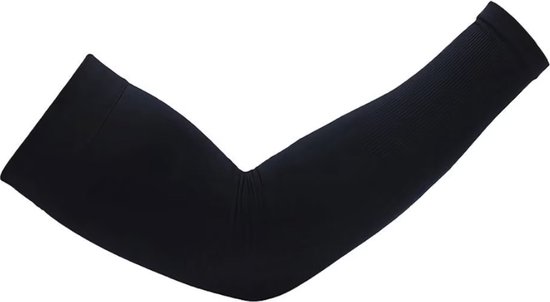 Hiden - Arm Sleeve Warmers - Running Sleeves - Fietsen - Wintersport - Vrouwen - Mannen | 2 stuks - Zwart van Hiden