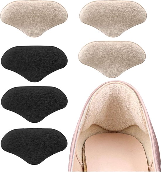 Hielbeschermers - 4 stuks - Hielkussen - Steunzolen - Antislip hielzool - Tegen blaren - Hakbeschermers - Hielkussentjes voor schoenen van Merkloos