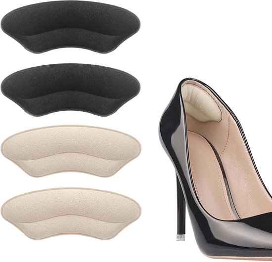 Hielbeschermers - 6 stuks - Hielkussen - Steunzolen - Antislip hielzool - Tegen blaren - Hakbeschermers - Hielkussentjes voor schoenen van Merkloos