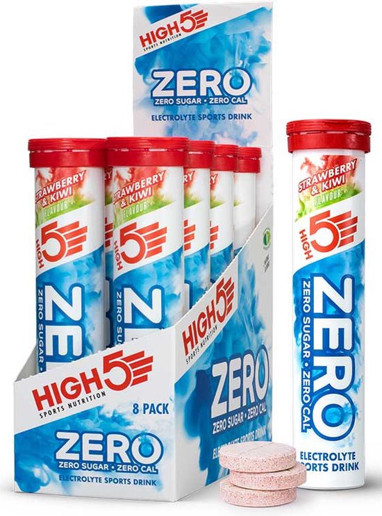 High 5 – Zero Active Hydration Tabs -Strawberry/Kiwi - 20x8 - Display - Hydrotabs