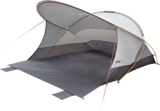 High Peak Cordoba 80 - Beach Shelter - Aluminium/Donkergrijs van High Peak