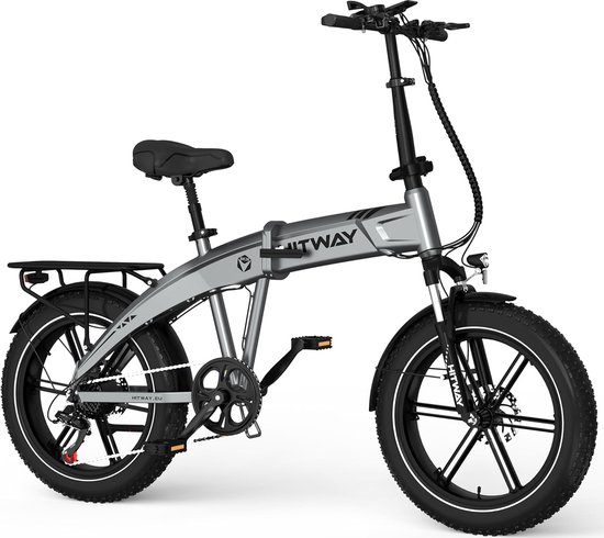 HITWAY Elektrische Fiets BK36- 20*4.0 Inch Opvouwbare Fatbike -250W- 50-100km van Hitway