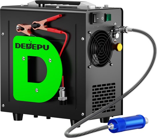 Hogedruk Luchtcompressor - PCP Compressor - Automatische Stop - 12V/110V/220V - 30 MPa 310 Bar 4500 Psi - Mini Duikfles - 37x37x21cm - Zwart