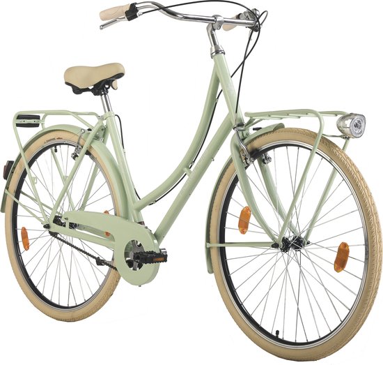 Hollandia Fiets Hollandrad Damen 28“ Feelgood Singlespeed RH 53 cm Hollandia groen - 53 cm