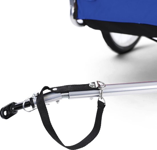Hondenfietskar Fietskar Hond Mand Hondenkar Opvouwbaar Blauw/Zwart Tot 40 KG van SAMAX