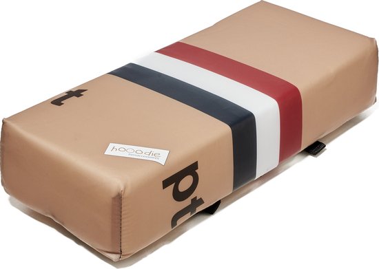 Hooodie Big Cushie PTT - zacht en authentiek, dik fietskussen voor op bagagedrager van HOOODIE