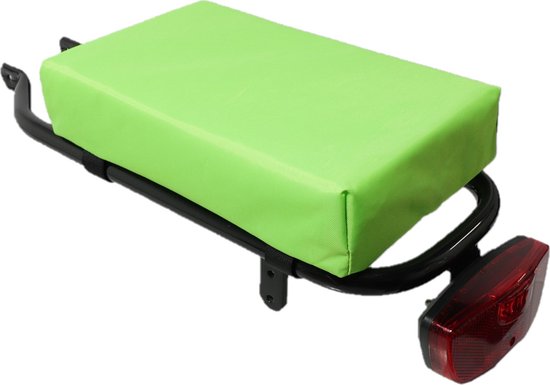 Hooodie Cushie enZo Petit Bagagedrager Kussen - Lime Groen van HOOODIE