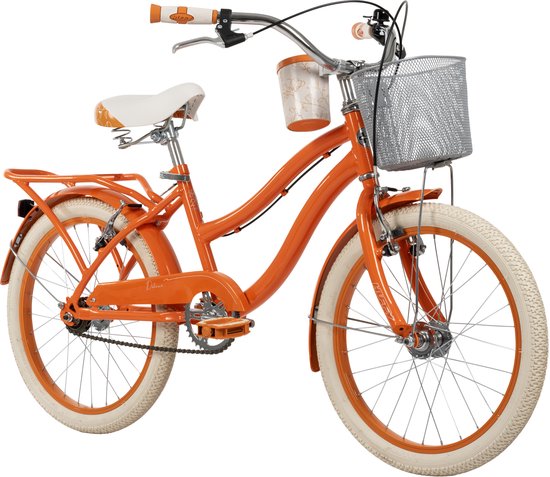 Huffy Deluxe 20 inch Kinderfiets Cruiser - Oranje van Huffy