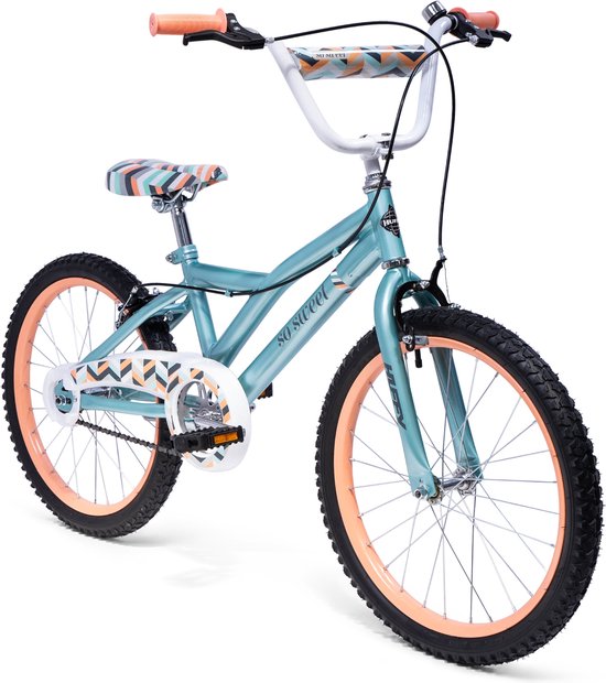 Huffy So Sweet 20 Inch Meisjesfiets - Sea Chrystal Blau BMX-stijl Kinderfiets van Merkloos