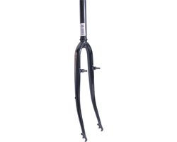 Hulzebos Voorvork Vast 28 Inch Hybride 1 1/8 Inch Zwart van Hulzebos