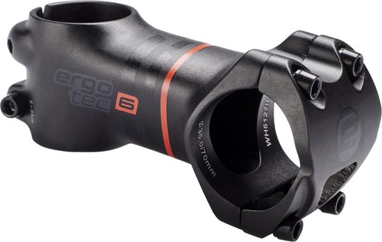 Humpert Ray stuurpen racefiets Ø 35 mm 7° zwart Lengte 70 mm