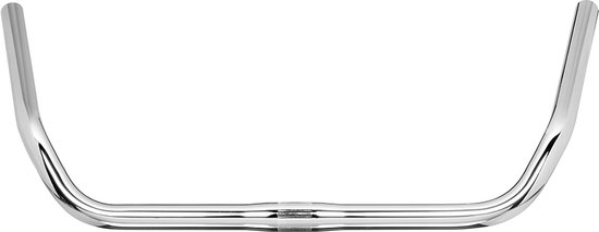 Humpert Stuurbocht omafiets - chroom - 580mm breed - Ø 25.4 klem van Merkloos