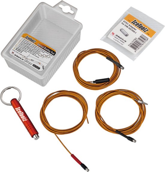 Icetoolz Interne Kabelgeleiderset Transparant van Icetoolz