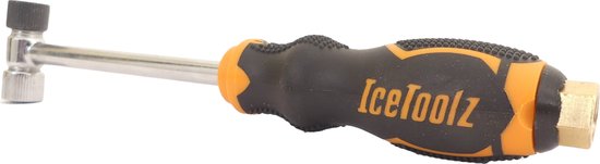 IceToolz pomp compressorhandvat + schroefaansluiting