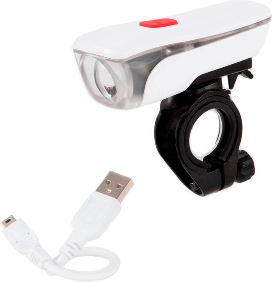 Ikzi Goodnight Ahead - Koplamp - Led - USB oplaadbaar - Wit