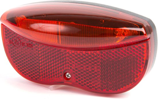 Ikzi Light Achterlicht fiets - 3 LED's - 50mm montage - IPX4 waterdicht van Merkloos