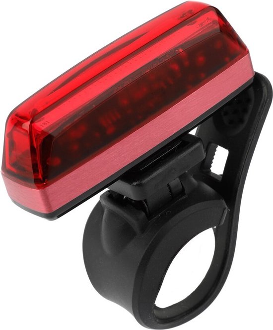 Ikzi Light Achterlicht Led Usb Zwart/rood