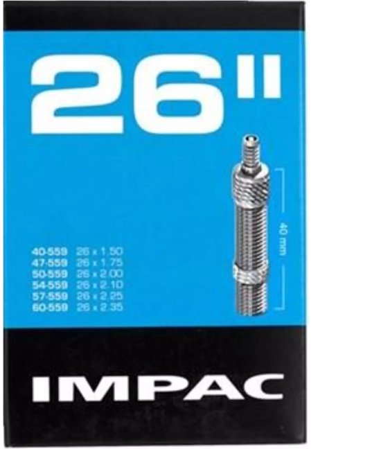 Impac Binnenband 26 X 1.50/2.35(40/60-559) Dv 40 Mm