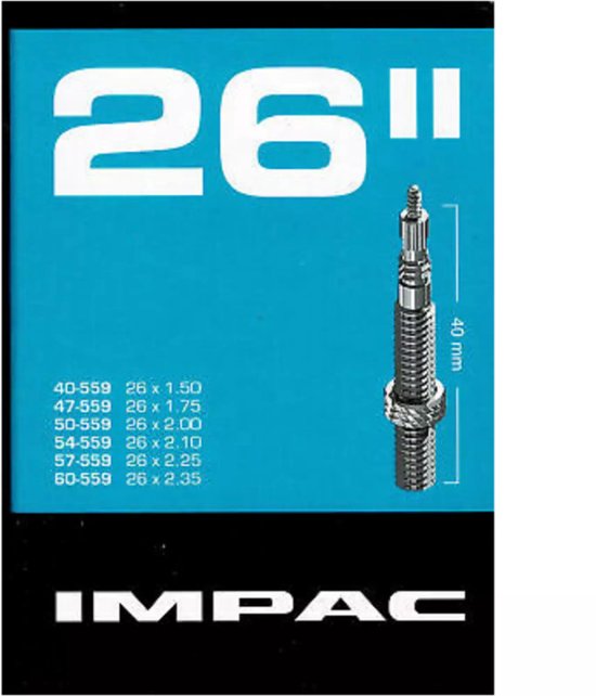 Impac Binnenband 26 X 1.50/2.35(40/60-559) Fv 40 Mm
