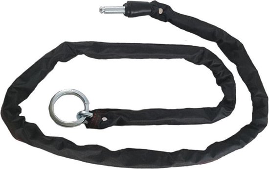 Insteekketting Axa 100 Cm Staal/nylon Zwart van AXA