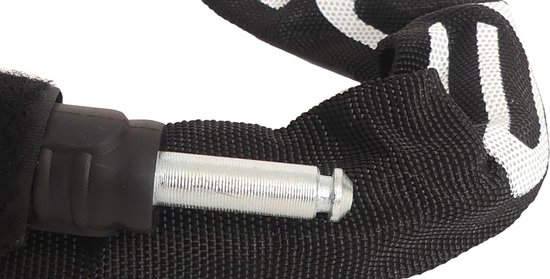 Insteekketting Edge Marmo 140cm - zwart van AXA