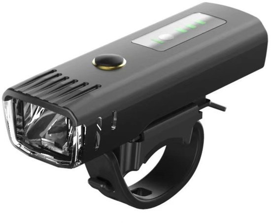 IPSXP Fietslamp, 6.000 lumen, werkt tot 14 uur en is IPX6-waterdicht, powerbankfunctie, opladen via USB, fietsverlichting voor en achter, 5 standen, geschikt voor alle soorten fietsen