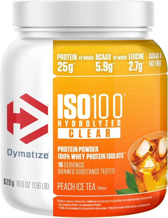 ISO-100 Clear - 512g - Peach Ice Tea