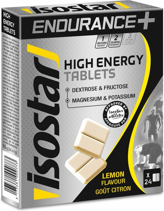 Isostar Endurance+ - Energy Tablets - Citroen - 96 gr van Merkloos