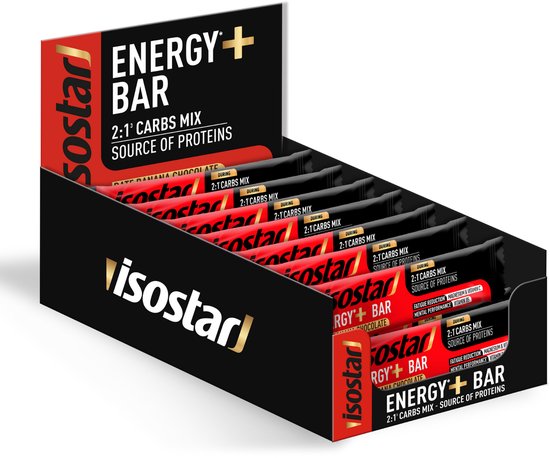 Isostar - Long Energy +3H - Reep - Banana - Chocolate - 15 x 32 gr
