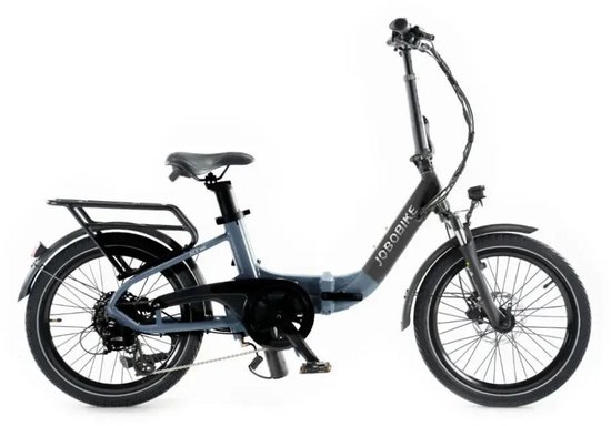 JOBOBIKE Ace - Elektrische Vouwfiets - 20 inch - 250W motor - Actieradius tot 50 km - Mechanische schijfremmen - 360Wh accu - Lage instap - Zwart