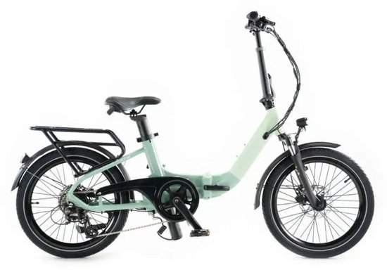 JOBOBIKE Ace Pro Elektrische Vouwfiets - Lage Instap - 20 Inch - 250W Motor - 7 Versnellingen - 50 km Actieradius - Hydraulische Schijfremmen - Groen van Jobobike
