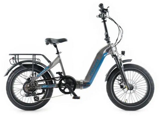 JOBOBIKE Romer Pro Elektrische Vouwfiets - Lage Instap - 20 Inch - 250W Bafang Motor - 7 Versnellingen - 120 km Actieradius - Hydraulische Schijfremmen - Grijs