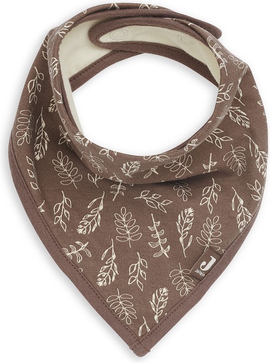 Jollein - Slab Bandana (Meadow - Chestnut) - Katoen - Slabbetjes Baby - 2 Stuks - 37 cm van Jollein