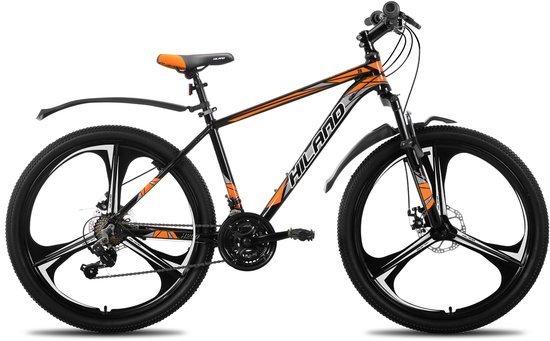 Joystar H200+ Mountainbike - Unisex - 26 inch - Framemaat 43 cm - Oranje
