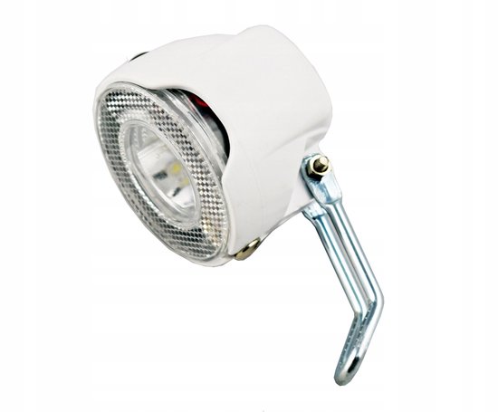 JT Fietsvoorlamp LED op batterijen, 10 LUX, krachtig wit licht