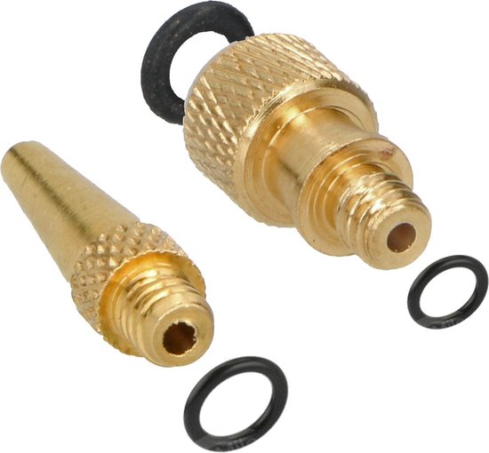 Jumada's - Upgrade je fietspomp met Jumada's Dunlop Set - 14 stuks verloopnippels voor elk ventiel - inclusief adapter voor ballenpomp - universele must have!