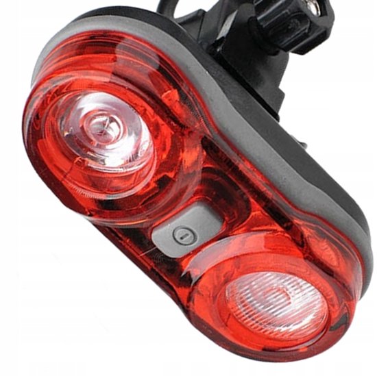 JY-596 Serie - Fietsachterlicht - 17 LM - Batterij - Breedstralend