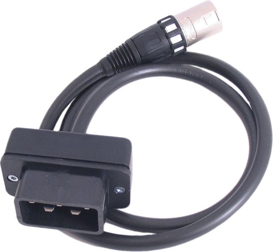 Kabeldeel Batterytester voor Cortina Ecomo / Bikkel / Venturelli (24 / 36 V) van Qwic