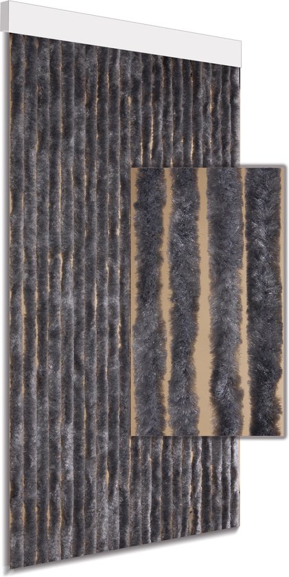 Kattenstaart Camper 57x190 Grijs van Bo-Camp