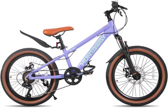 KEANO Huntaway Mountainbike 20 inch - Kinder MTB - 7 Versnellingen - Lichtgewicht Aluminium Frame - Jongens & Meisjes