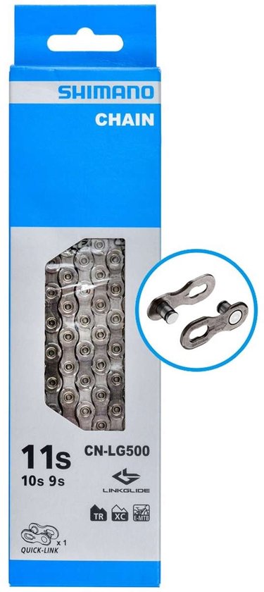 Ketting 10/11-speed LINKGLIDE / 11-speed HG Shimano CN-LG500 - 138 schakels van Merkloos