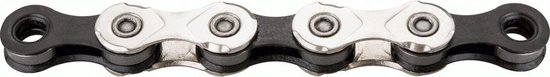 Ketting 12 speed KMC X12 126 schakels - zilver/zwart (werkplaatsverpakking) van Merkloos