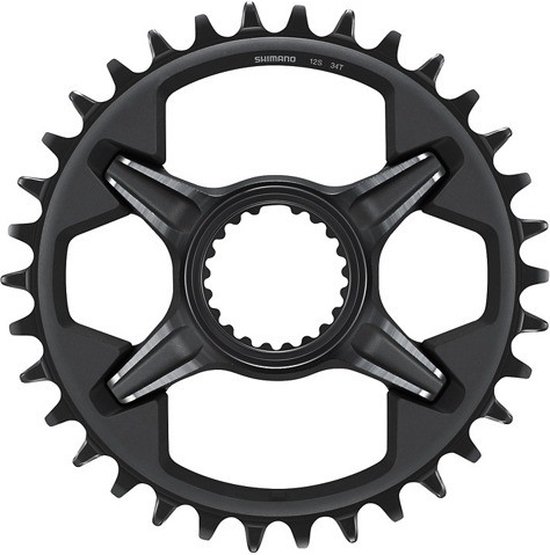 Kettingblad 34T Shimano Deore XT FC-M8100 - 12 speed van Merkloos