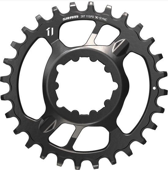 Kettingblad Sram X-Sync 3 Mm Offset, 32 Tands, Staal van Merkloos