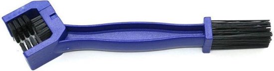 Kettingborstel voor motor & fiets ketting - Ketting schoonmaken - Makkelijk in gebruik - Blauw van Merkloos