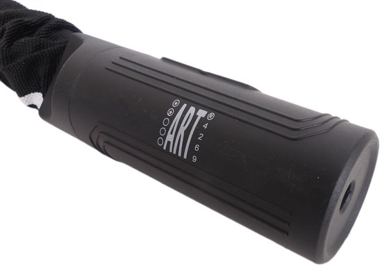 Kettingslot Edge Varno ART 2 100cm - zwart van Edge