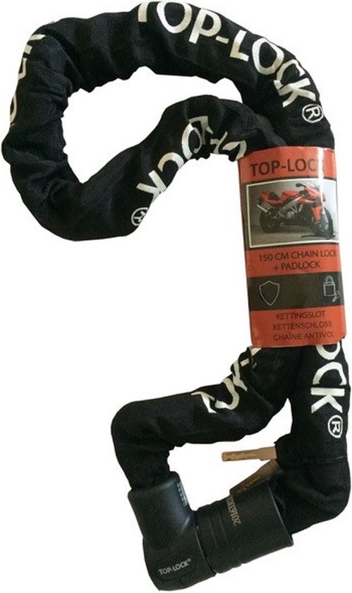 Kettingslot Top Lock Art 4 - Scooter & Motor - Vaste Kop 120cm van Nemef